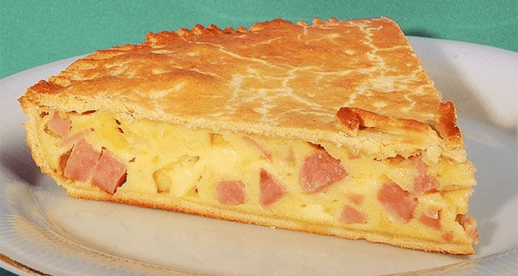 Tarta de Jamón y Queso